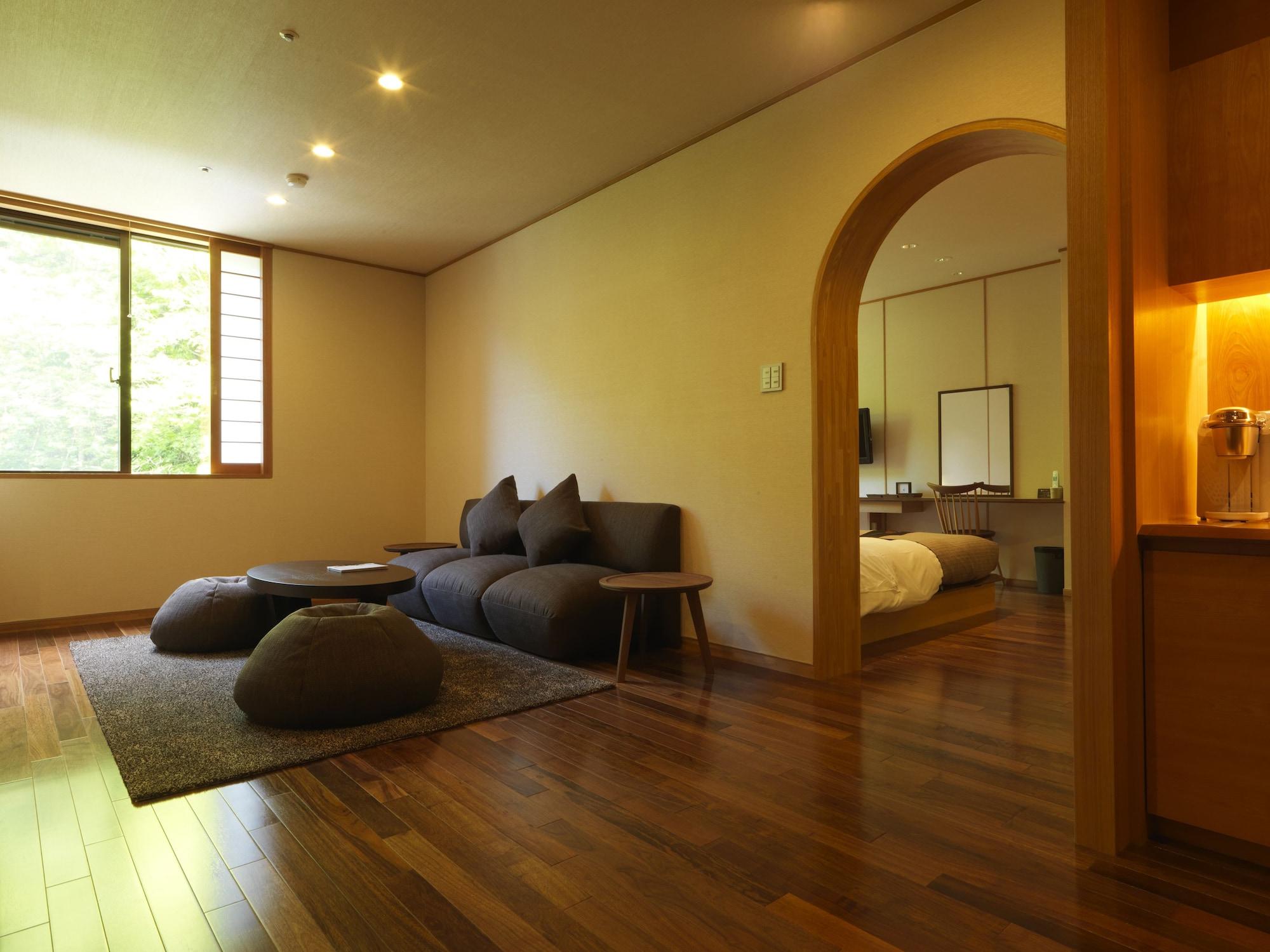 Отель Niseko Konbu Onsen Tsuruga Moku-No-Sho Экстерьер фото