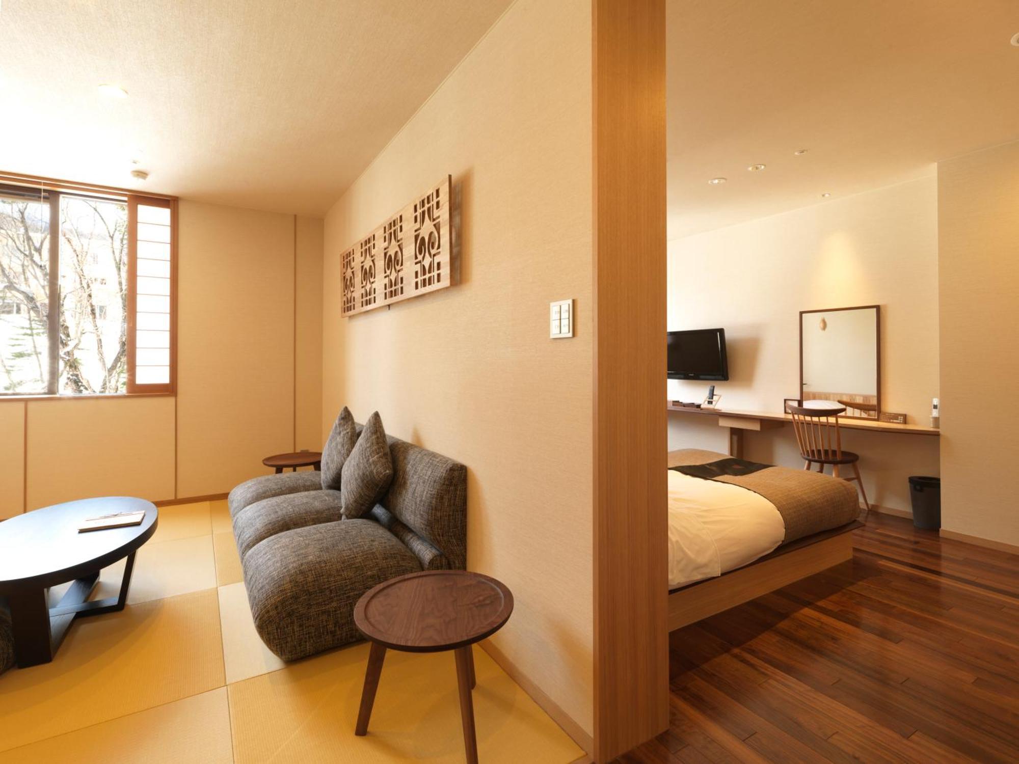 Отель Niseko Konbu Onsen Tsuruga Moku-No-Sho Экстерьер фото