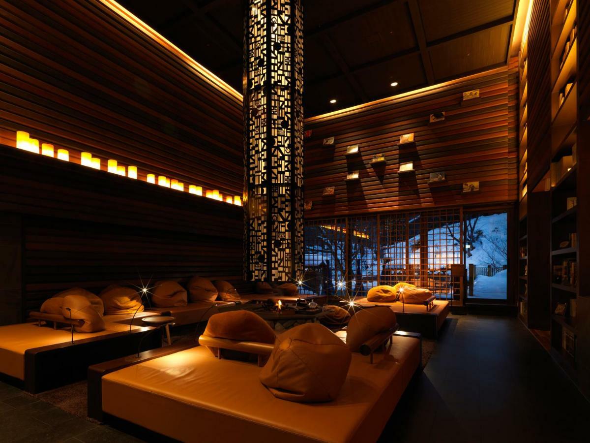 Отель Niseko Konbu Onsen Tsuruga Moku-No-Sho Экстерьер фото