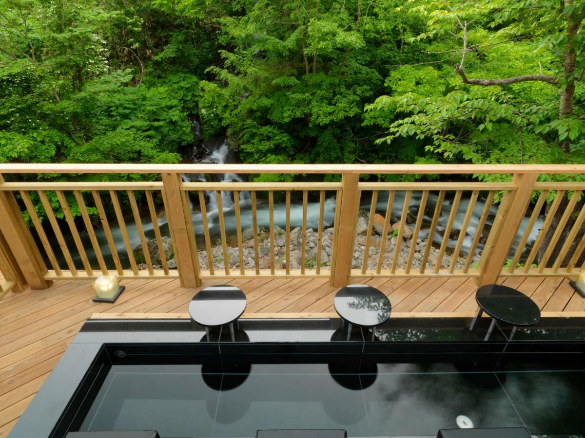 Отель Niseko Konbu Onsen Tsuruga Moku-No-Sho Экстерьер фото